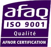 Logo afaq ISO 9001 qualité - Afnor certification